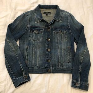 J. Crew super soft denim jacket, S